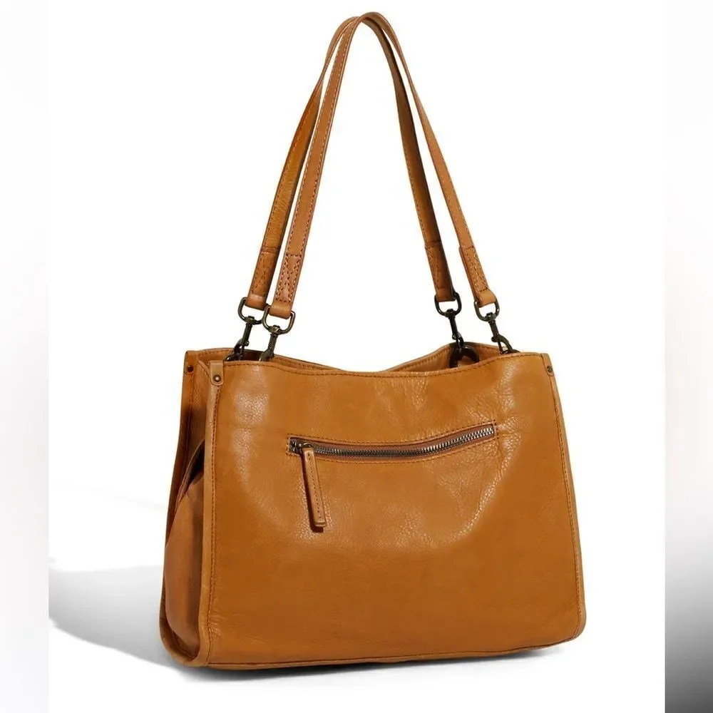 American Leather Co Tan Lenox Shoulder Bag